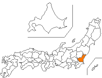 栃木県の位置