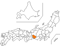 愛知県の位置