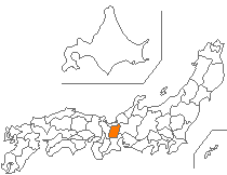 滋賀県の位置