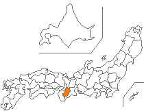 奈良県の位置