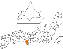 和歌山県の位置