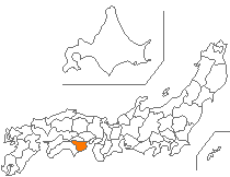 徳島県の位置